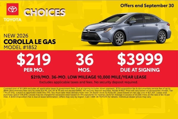 Toyota, Corolla
